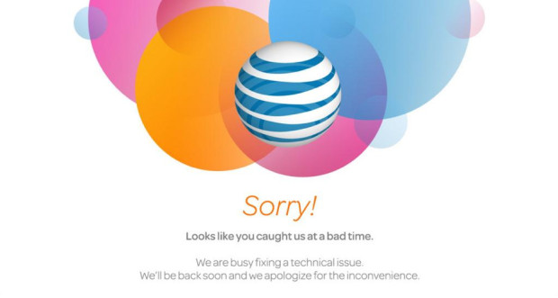 AT&T's website is causing iPhone 6 pre-order errors. 