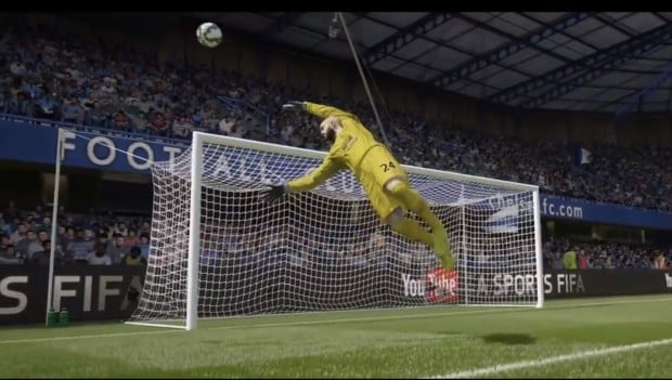 You can play the early FIFA 15 release for six hours. 