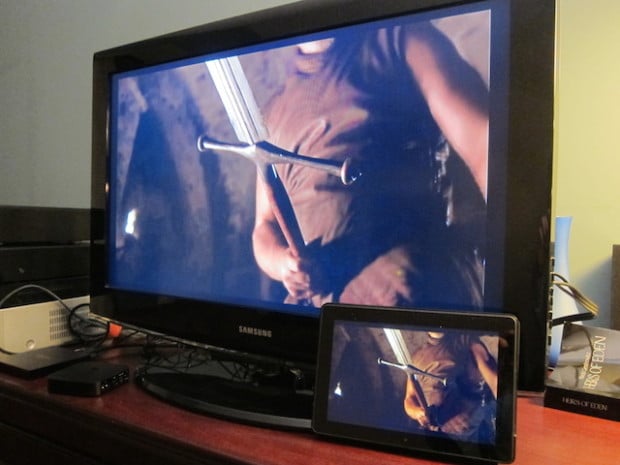 Kindle Fire HDX to Fire TV mirroring supports HBO Go.