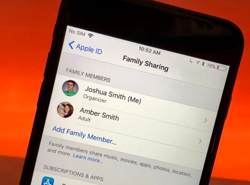 How To Set Up Family Sharing