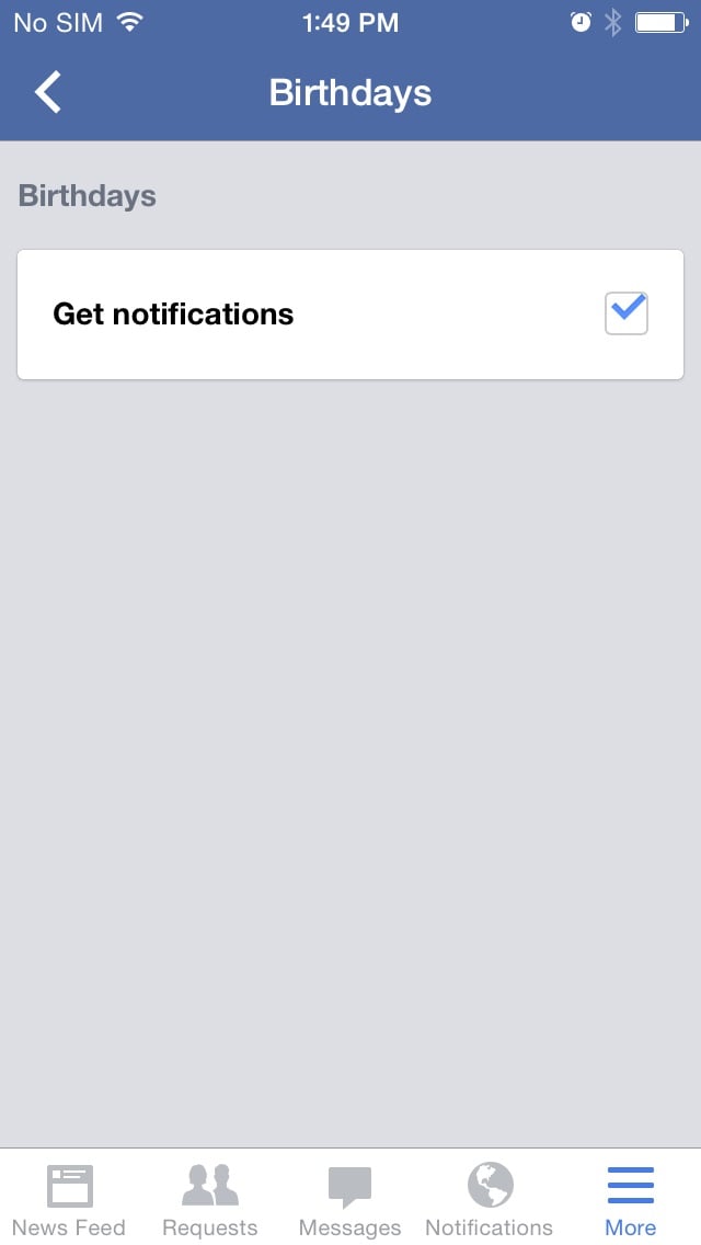 How to Turn Off Facebook Birthday Alerts on the iPhone