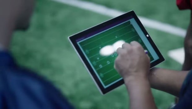 NFL Surface Pro 3 Ad