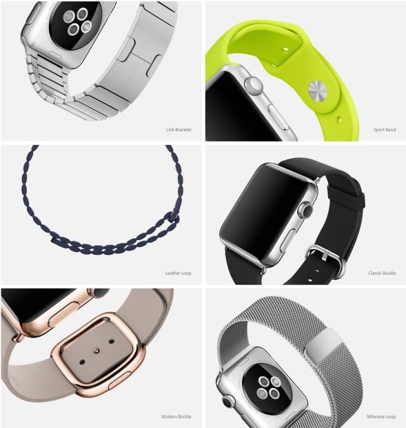 There are many Apple Watch bands.