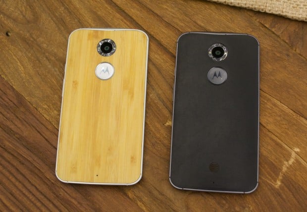 You'll find at least one wood Moto X 2014 option at Verizon and count on a free upgrade.
