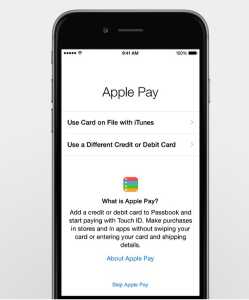 Apple Pay App Enrolls Credit Cards, Uses them for Online and Retail Purchases
