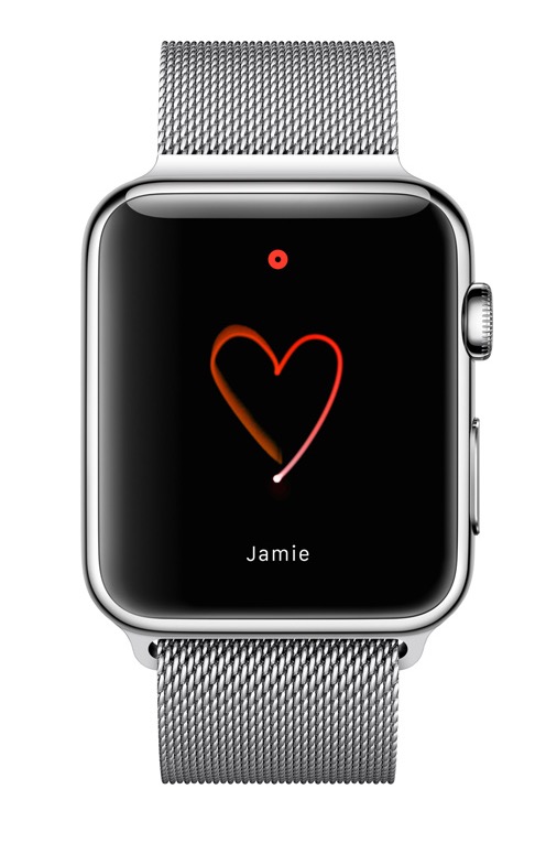 apple watch drawing feature