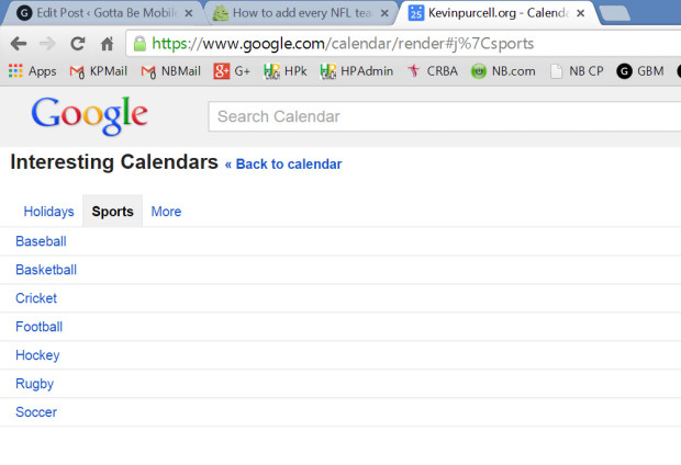 How To Add Your Favorite NBA Team Schedule To Google Calendar How To Add Your Favorite NBA Team Schedule To Google Calendar