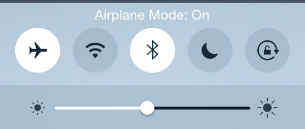 Airplane mode limits use, but deliver better battery life.