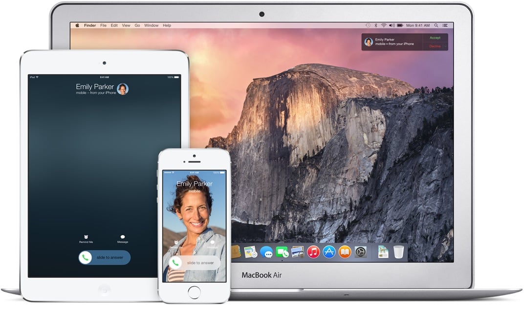 Take a call on the iPad and reply to regular text messages in iOS 8.