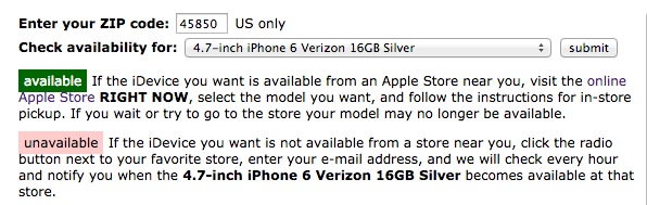 Find an iPhone 6 in stock with this free tool.