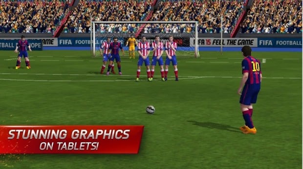 The mobile FIFA 15 release date is here with Ultimate Team play on the go.