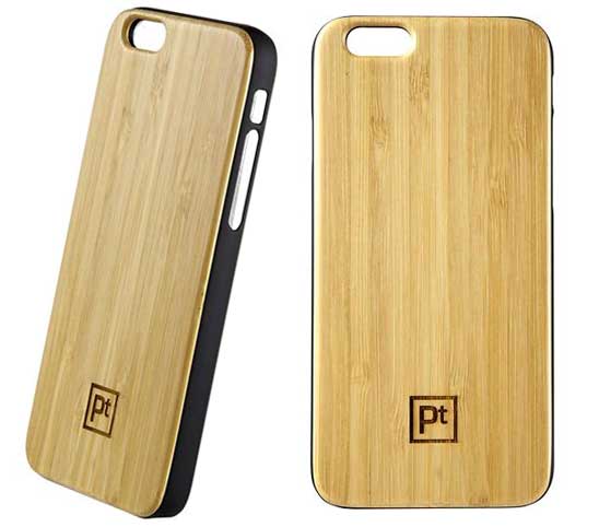 Platinum Bambook Real Wood Case for iPhone 6 Plus