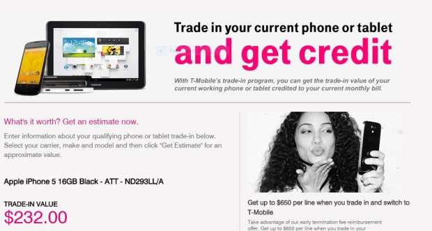 t-mobile trade in