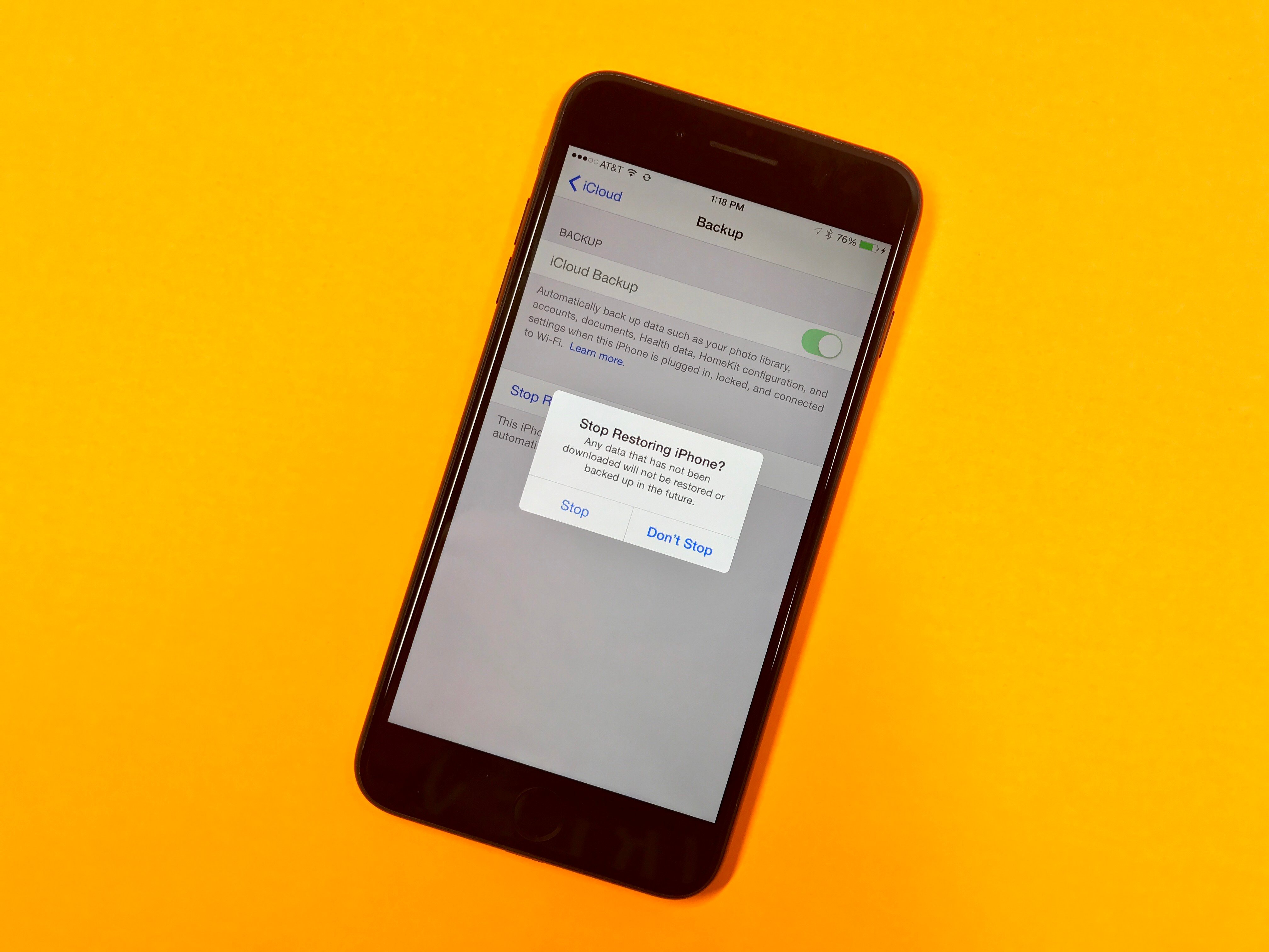 How to fix a stuck iCloud restore on iPhone or iPad.