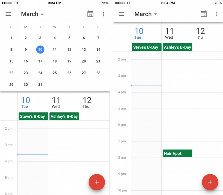 Google Calendar iPhone App Releases with Gmail Integration