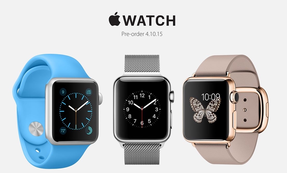 This is how Apple Watch pre-orders work.
