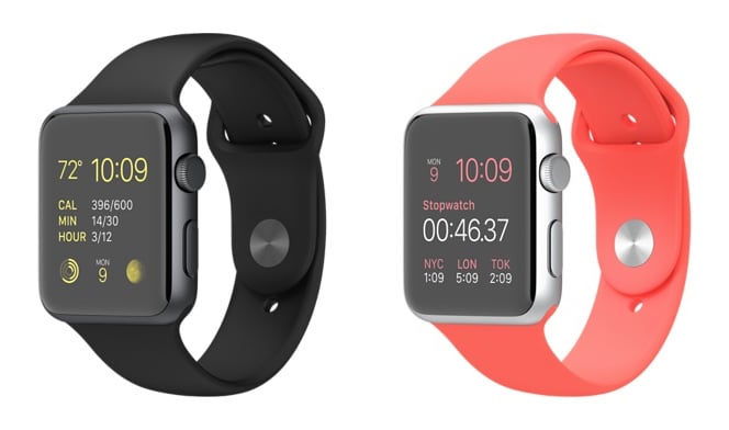 Pick your favorite Apple Watch color.