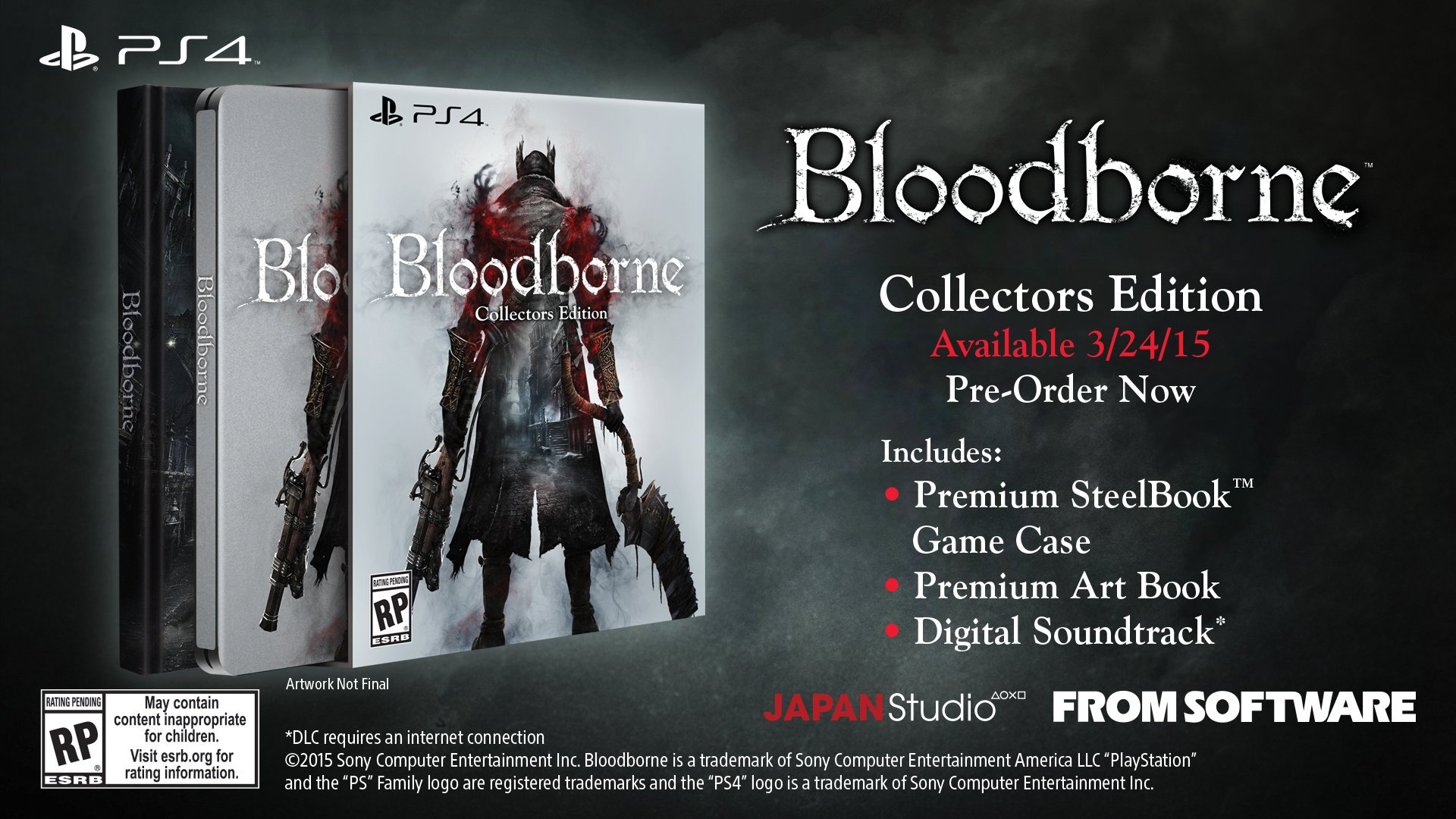 There is a special Bloodborne Collector's Edition.