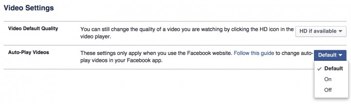 Take control of Facebook videos.