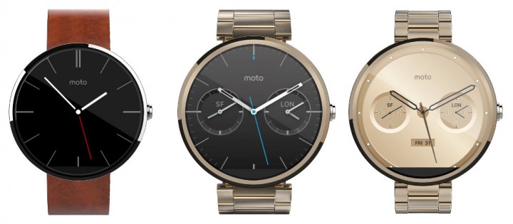 You can buy three versions of the Moto 360.