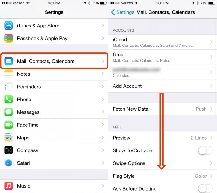 How to Set the Default iPhone Calendar