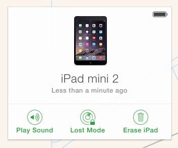 find my ipad