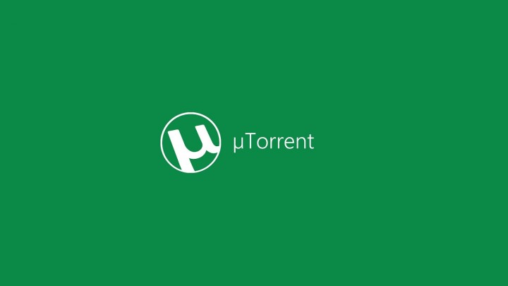 groene-utorrent-wallpaper-met-utorrent-logo