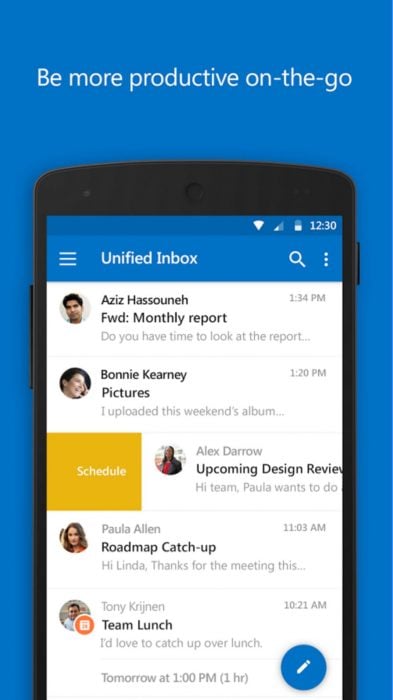 outlook for android