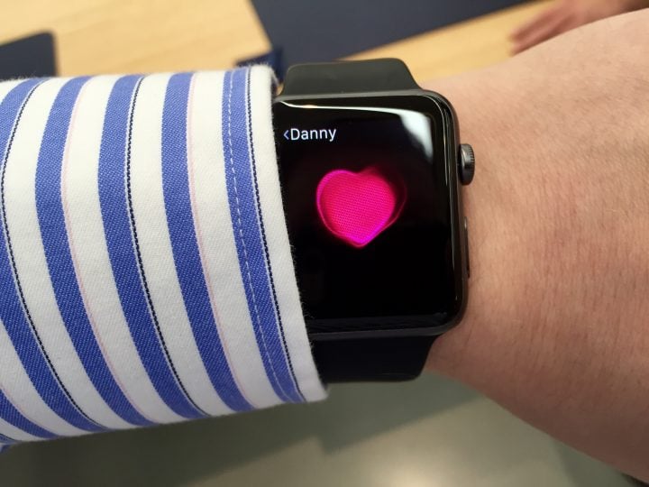 While I won't use the heartbeat option much, the Apple Watch features are interesting. 