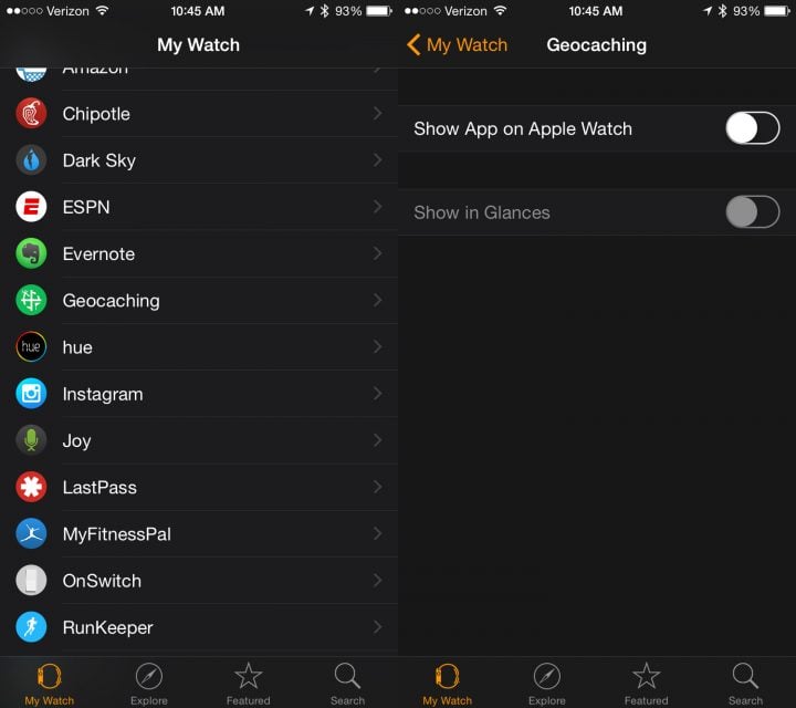 You can try uninstalling apps if the Apple Watch performance is sluggish. 