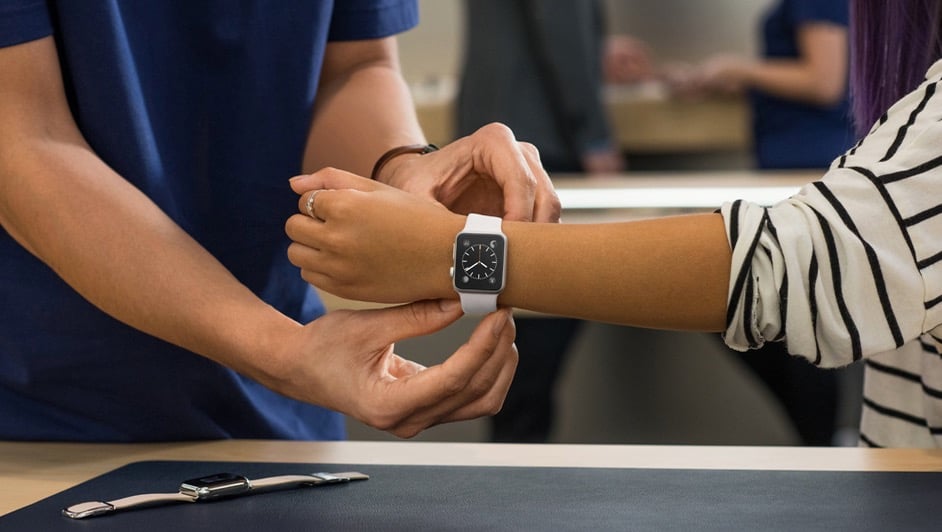 You can only buy one Apple Watch with an Apple ID.