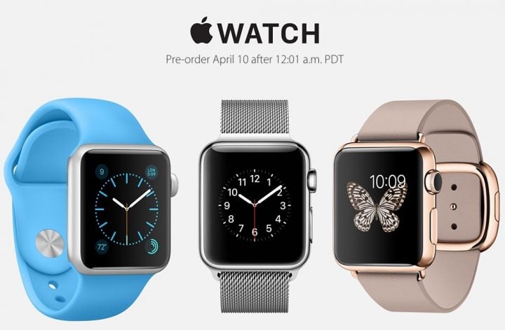 Here's the Apple Watch pre-order start time and important details.