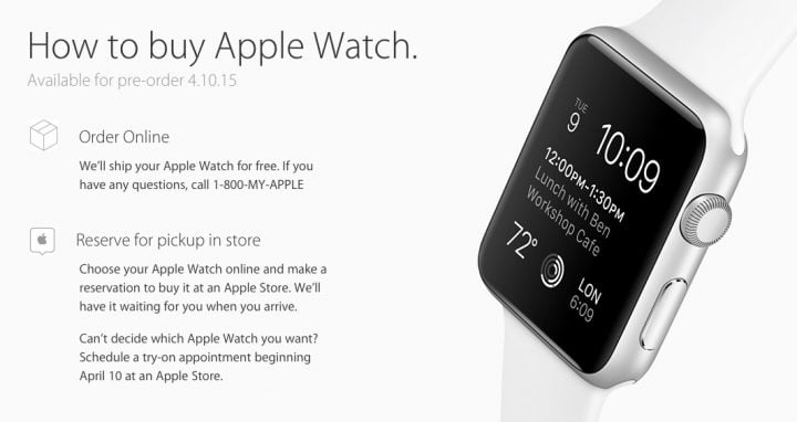 How to buy the Apple Watch on release day.