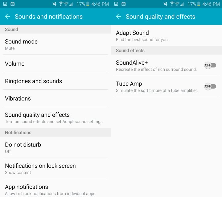 Here's how to customize the Galaxy S6 sound.