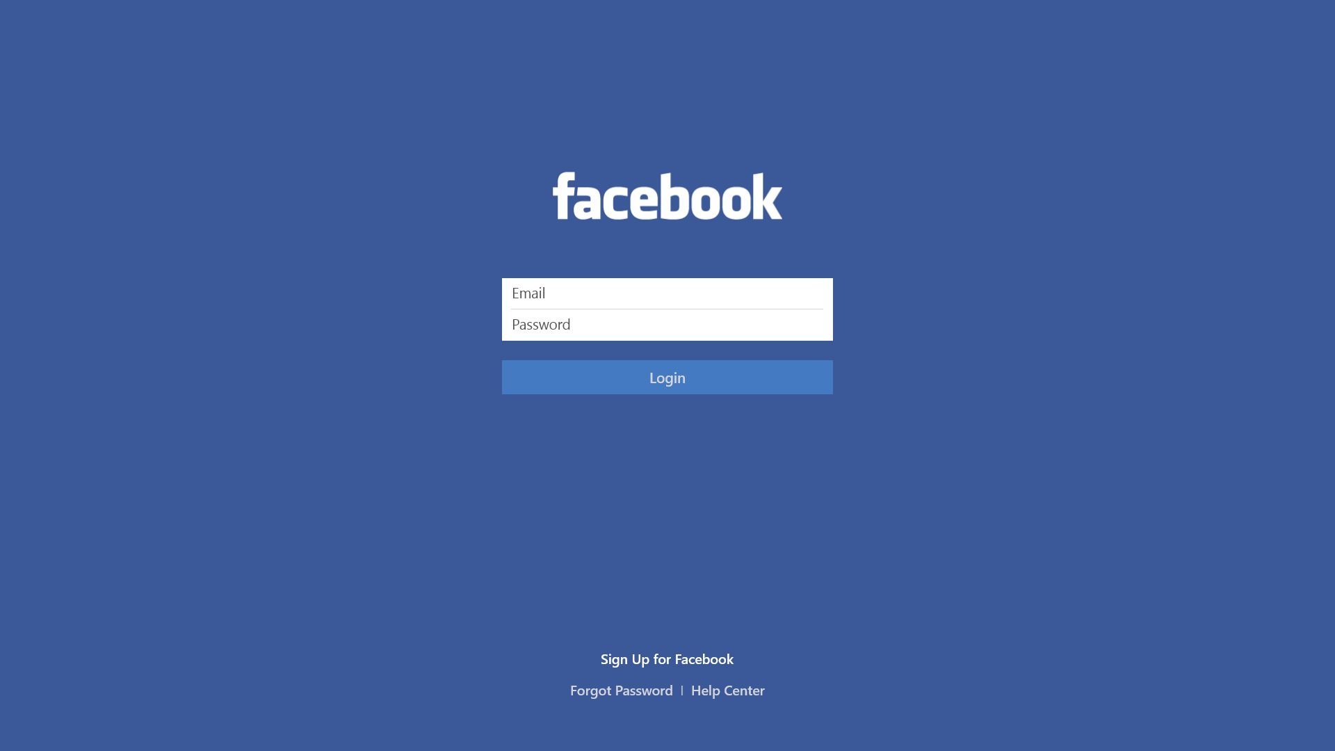 Welcome to the dedicated Facebook app for Windows 8. On the left you’ll fin...