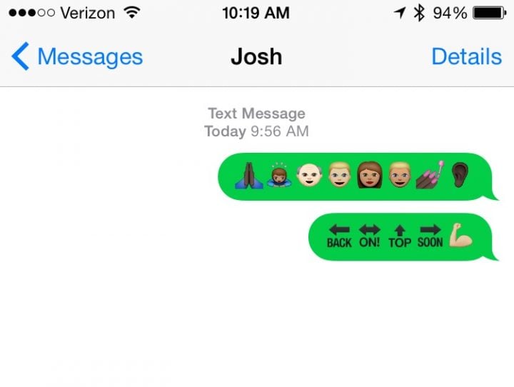 Here's how to use the new emojis for iPhone and iPad in the iOS 8.3 update.