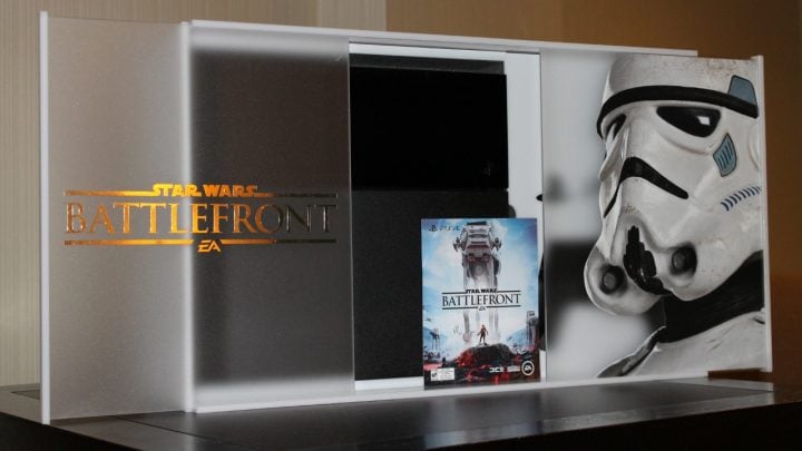 You can enter to win a special PS4 Star Wars: Battlefront bundle.