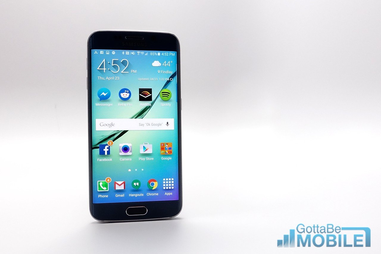 The curved Galaxy S6 Edge display looks cool and adds a few features.