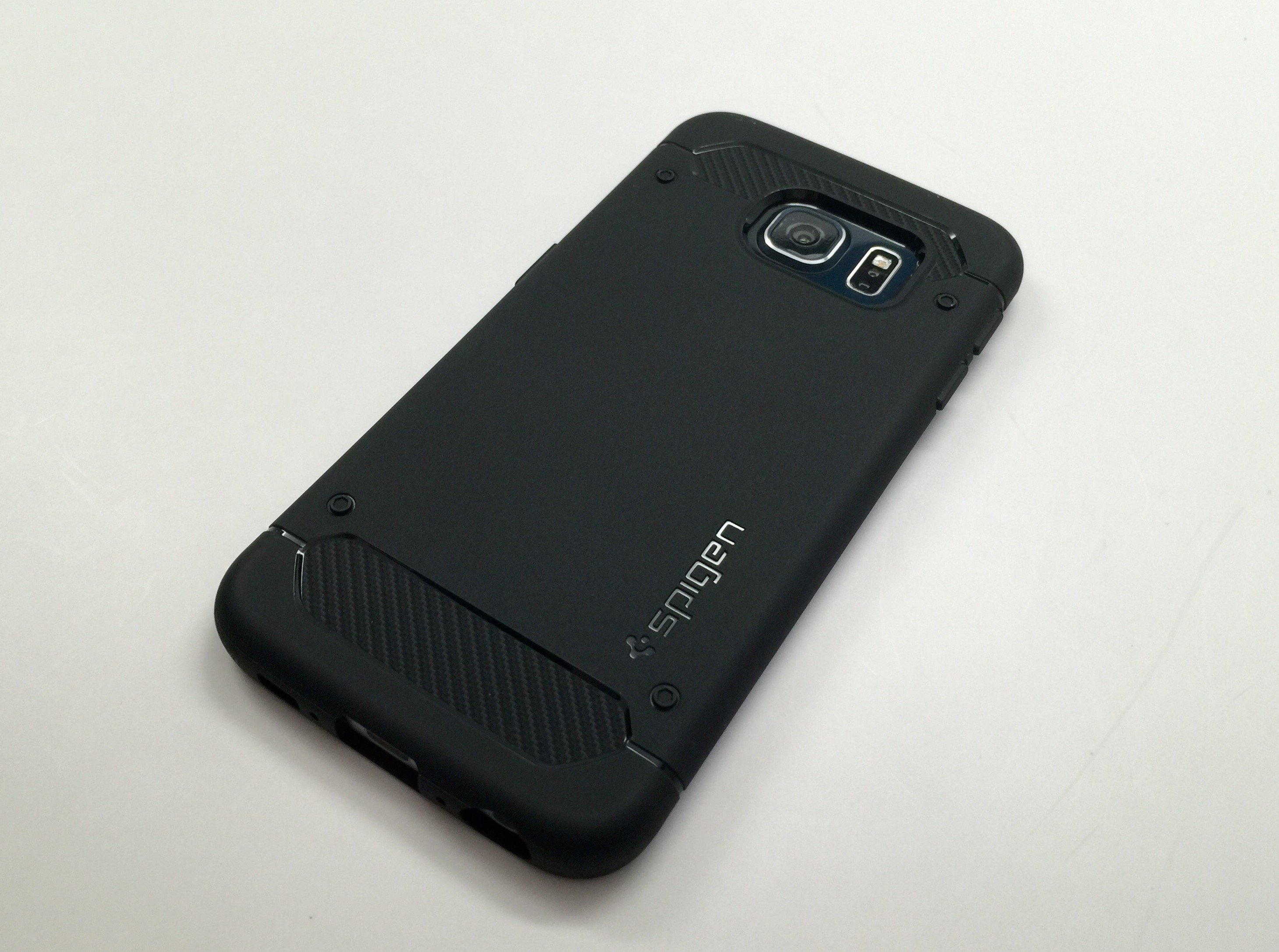 The thin design adds some grip and it still works with wireless chargers.