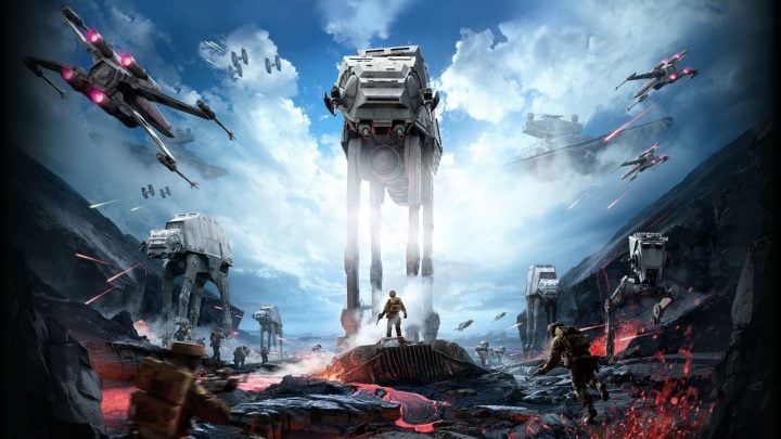 The rest of us are still waiting to see the PS4 Star Wars: Battlefront gameplay footage.