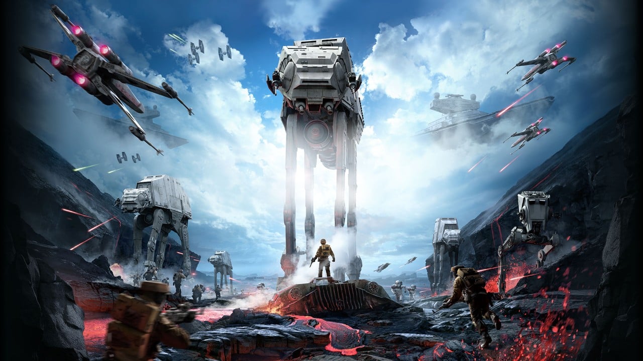 The rest of us are still waiting to see the PS4 Star Wars: Battlefront gameplay footage.