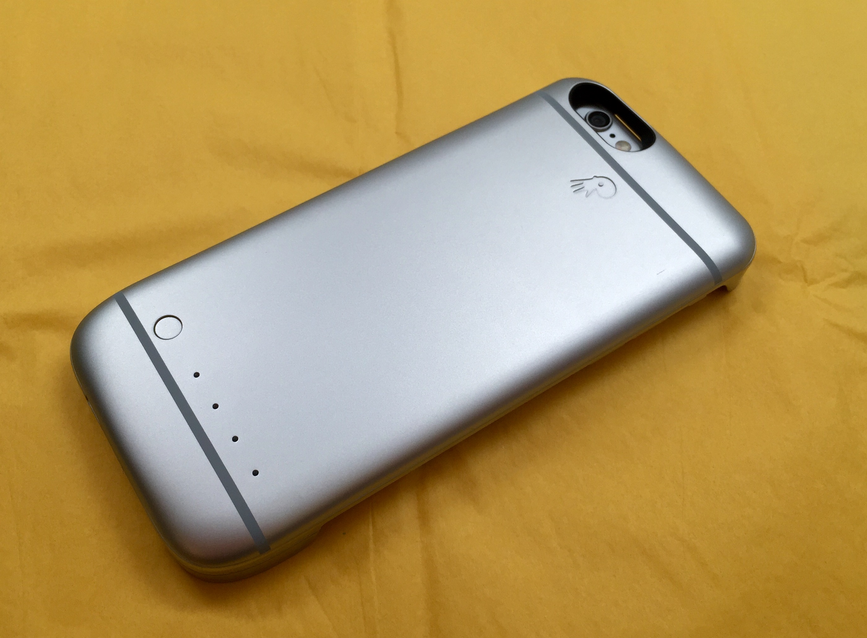 The iPhone 6 PowerSkin Spare is a budget iPhone 6 battery case.