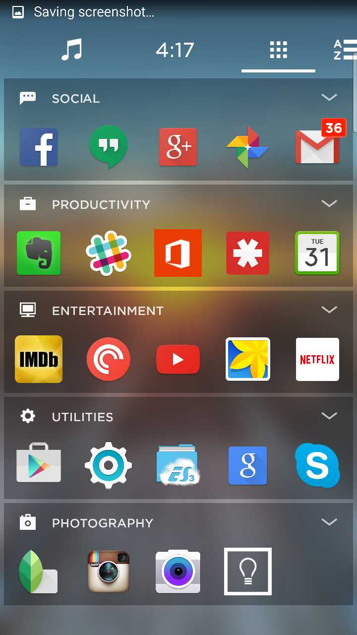 yahoo aviate launcher apps collections