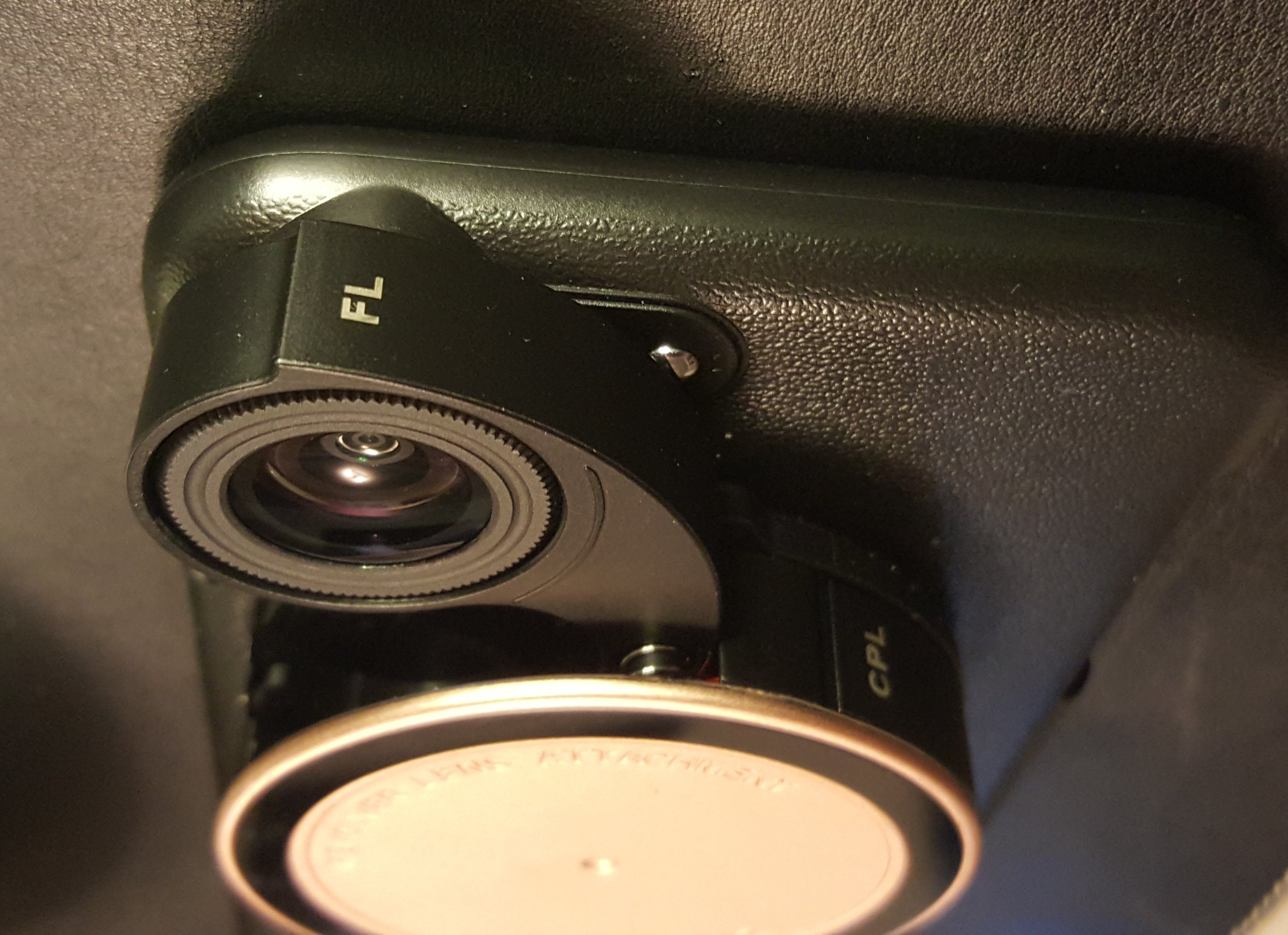 ZTYLUS iPhone 6 Plus with fish-eye lens covering iphone 6 plus lens