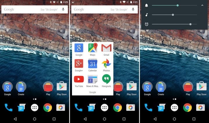 Android M look-volume