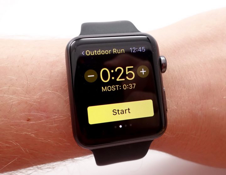 Use the Apple Watch to track fitness and health progress.