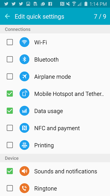 You'll want to store the Mobile Hotspot feature in Quick Settings.