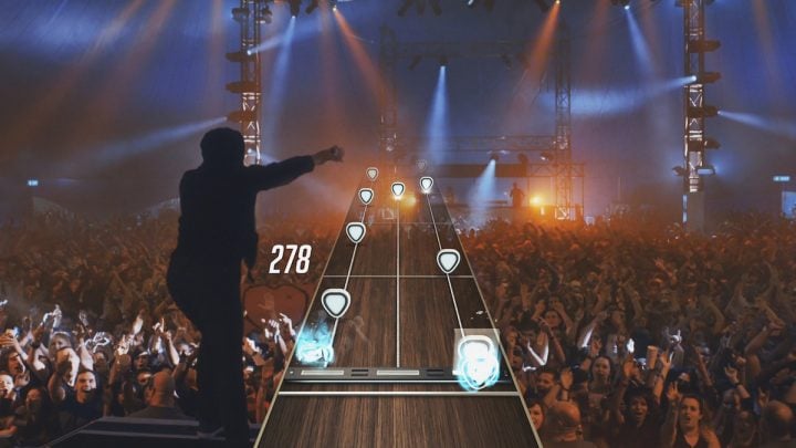 Listen the the new Guitar Hero Live songs.