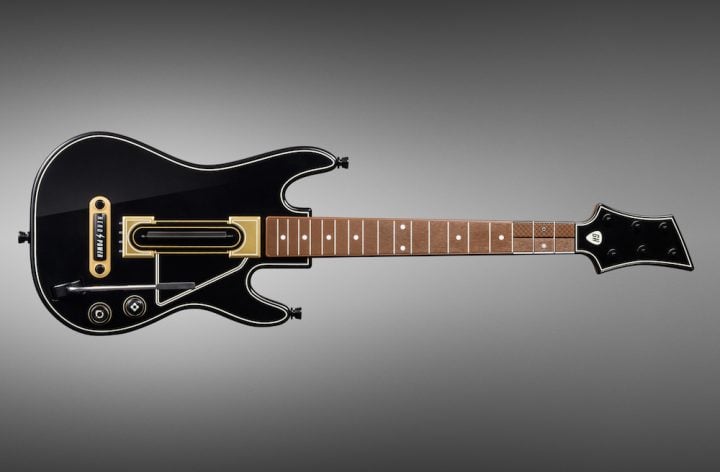 This is the new Guitar Hero Live controller.