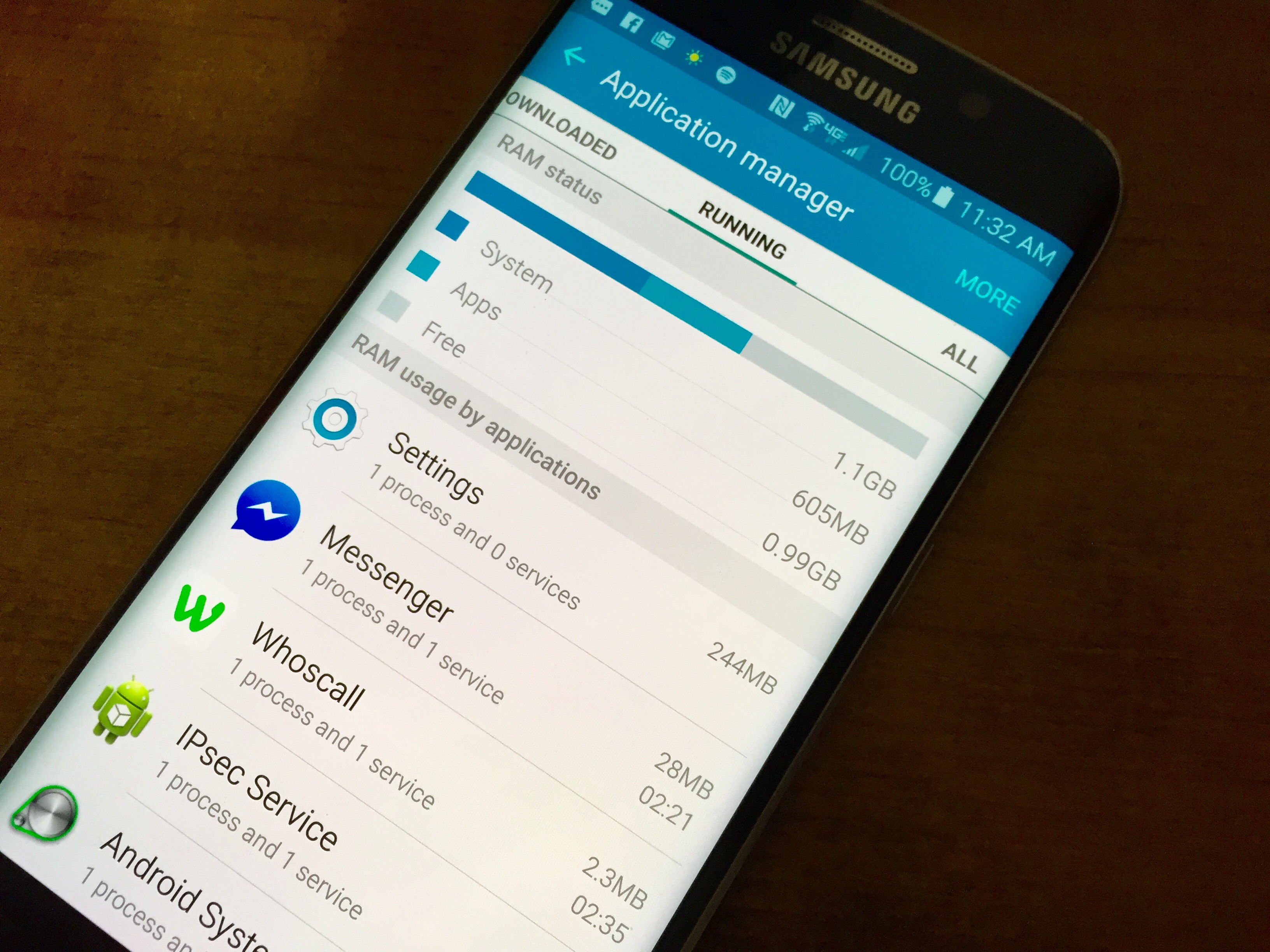 There is a confirmed Galaxy S6 and Galaxy S6 Edge problem with memory.